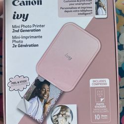 Canon ivy Mini Photo Printer User Manual