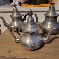 Moroccan Tea Coffee Pot Sell For $300-$500 Each 