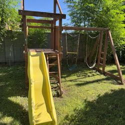 Wooden Jungle Gym (Free with Removal)