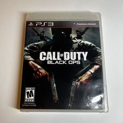 Call Of Duty Black Ops Sony PlayStation 3 PS3, TESTED & WORKING! CIB