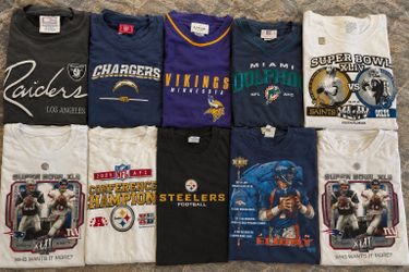 Vintage NFL T Shirts L XL XXL