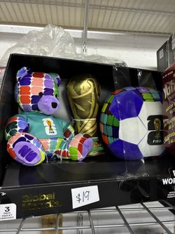FIFA World Cup 26 Global Mondial 3-Pack Plush Set