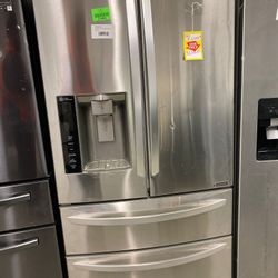 LG LMXSS 36 Inch 4-Door French Door Refrigerator WWB3