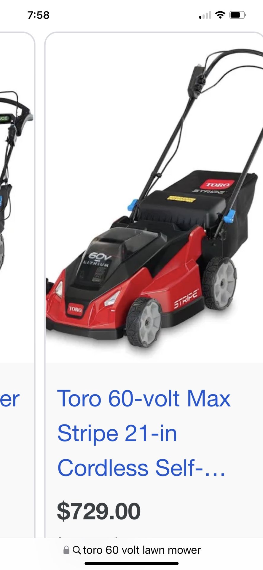 Tengo Una Maquina De Cortar Zacate Nueva En Caja De $739 A Solo $380 Hoy Nueva Sellada En Caja Toro Marca