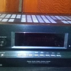 Sony Recever And Polk Audio Bass Box 
