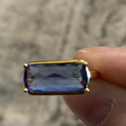 Blue Iolite Ring - Size 8