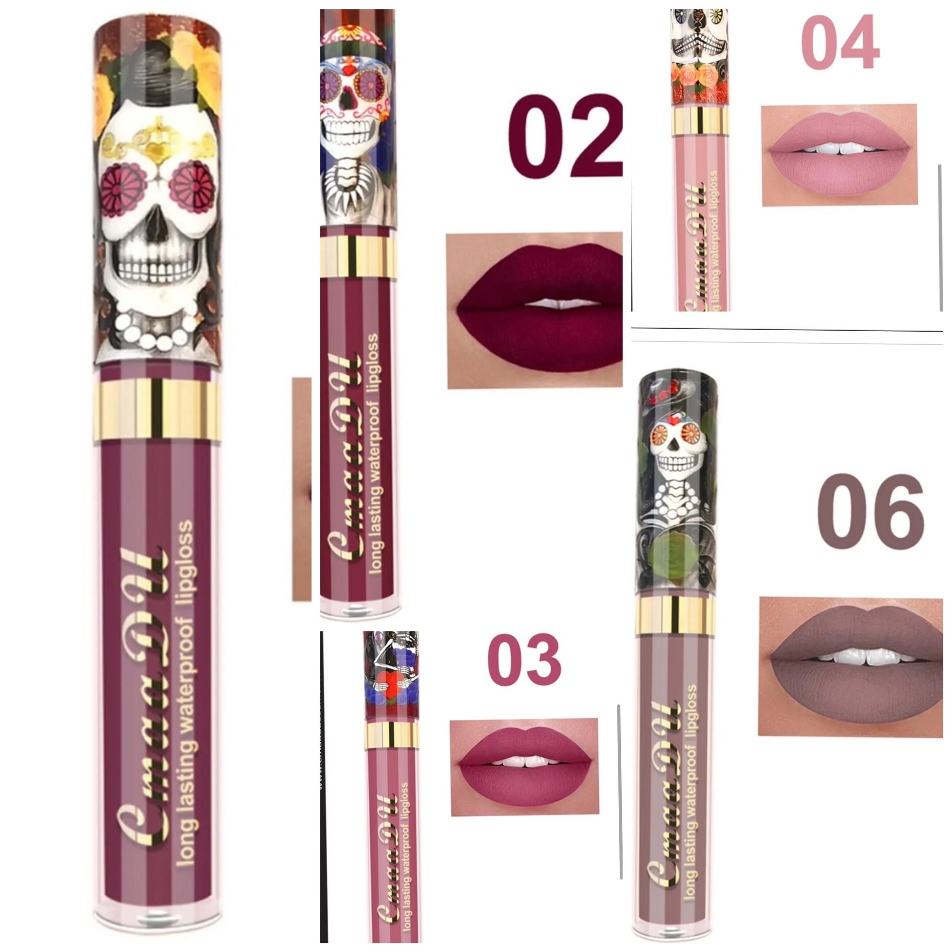 5PCS Matte Lipstick Set