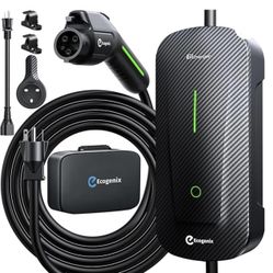 Level 1 and 2 Ev Charger, 110 V Or 220v