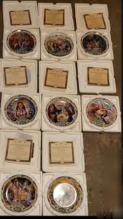 Knowles Wizard Of Oz Musical Moments Collectors Plates (8)