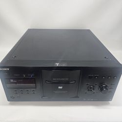 Sony DVP-777ES -400 CD/DVD Jukebox,storage Player Black