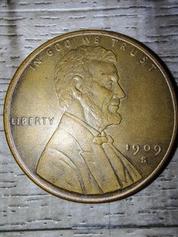 One Ounce 1 Oz Copper Round 1909 VDB S Replica