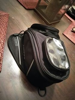 Magnetic motorcycle gas tank caddy very cool