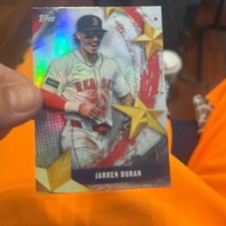 2022 Topps Jarren Duran Baseball Card