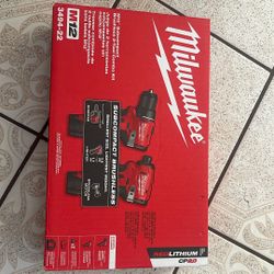 Milwaukee Sub Compact Brushless Drill And Impact Drill 