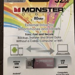 Monster 32gb External Drive
