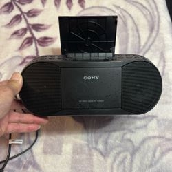 Sony Cd Radio Cassette-corder