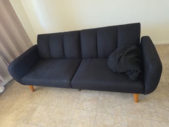 Black full size Sofa bed
