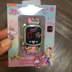 NWT JoJo Siwa Touchscreen LED watch