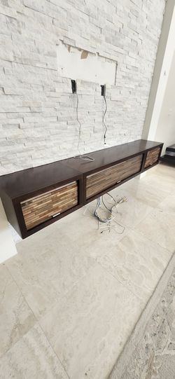 Floating TV Cabinet.