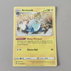 Arctozolt Pokémon Card