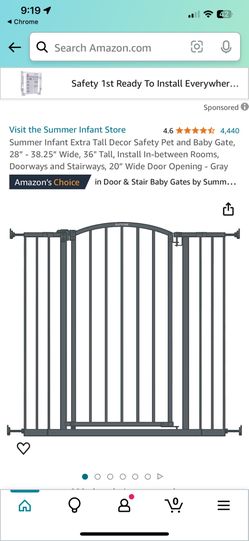 Small Gate For Safety Baby and Pet