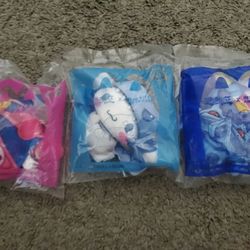 Hello Kitty Yugioh McDonald's Plushies