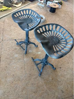 Industrial Tractor Seat Stools Adjustable