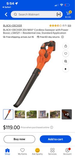 Black and decker blower