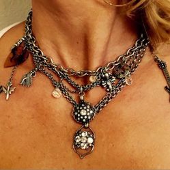 Lucky Brand Charm Neclace