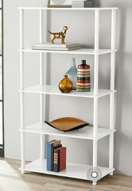 4 Shelf Bookshelves - NEW