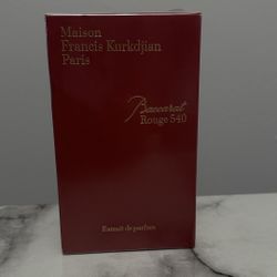 Maison Francis Kurkdjian Paris Baccarat Rouge 540