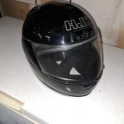 HJC CL-11 Full Face Gloss Black Motorcycle Street Helmet Sz S Snell M95 DOT

