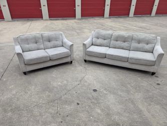 Couch and loveseat