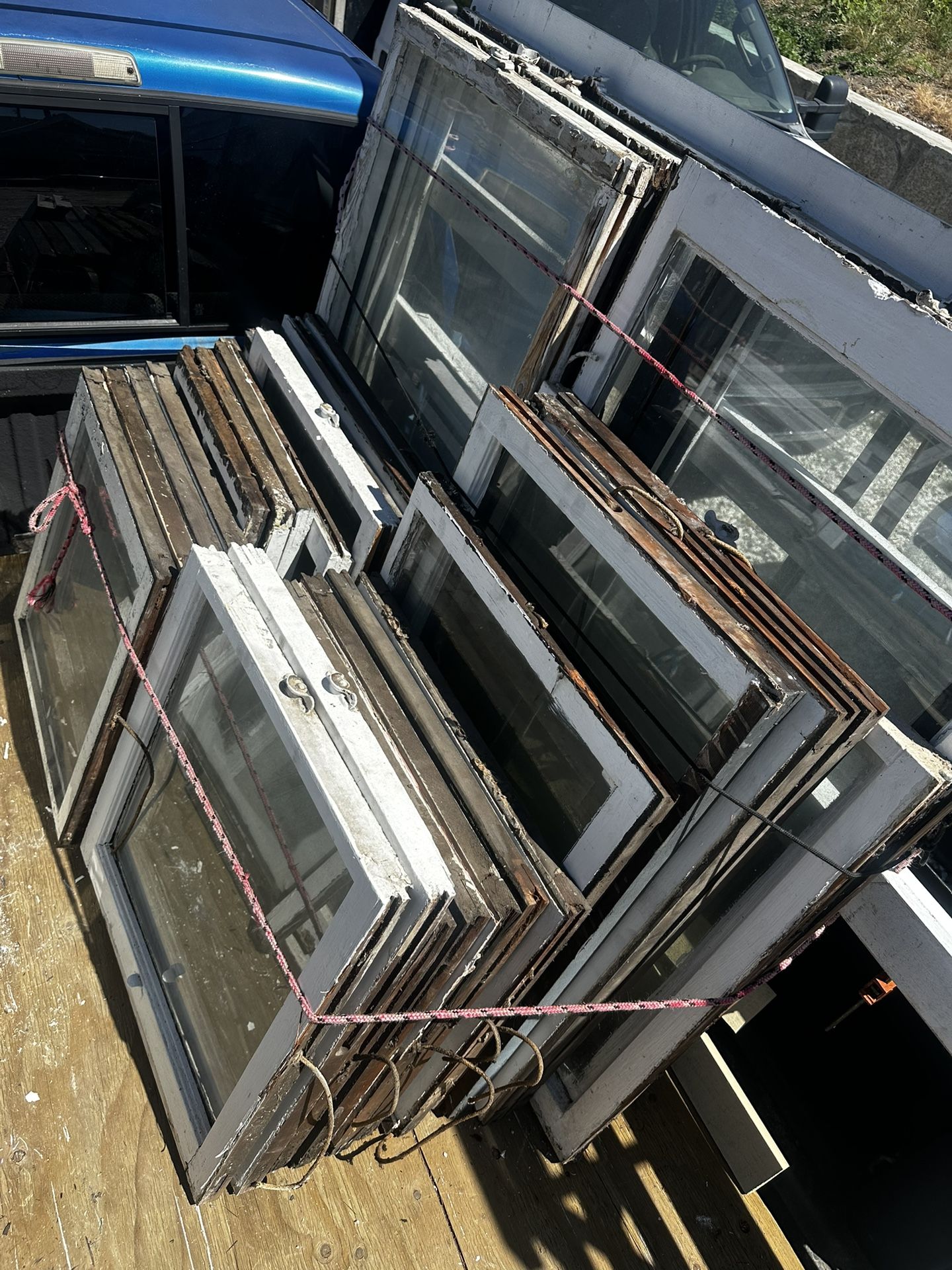 Vintage Old Window Sashes