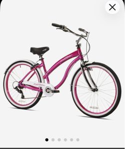 pink adult bike