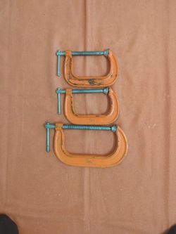 G Type Clamp Adjustable Clamping, (One 6", Tow 4")