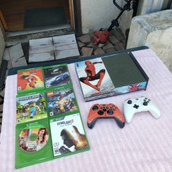 Xbox One S 1000GB 2019, has 16 Games installed... with Original Controller $250!... Disc Game $20! Each... Manual Kitt $180! No game