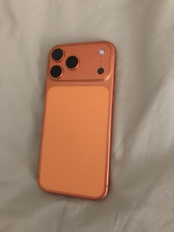 Apple iPhone 17 Pro Max Orange Unlocked Perfect Shape