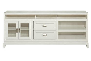 Console with fire place