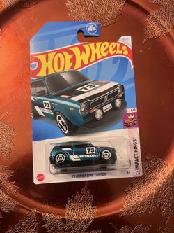 Honda Civic Custom Kings Hot Wheels diecast car #HotWheels #DiecastCars