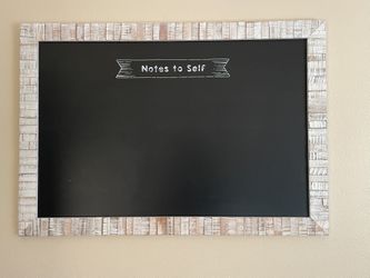 chalk board