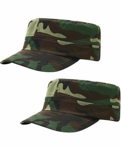 2 brand new camo hats