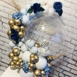 Mini Balloons Bouquet - Happy Birthday - Baby