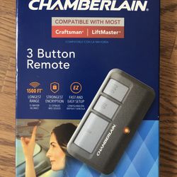 Chamberlain Liftmaster Craftsman Garage Door Remote