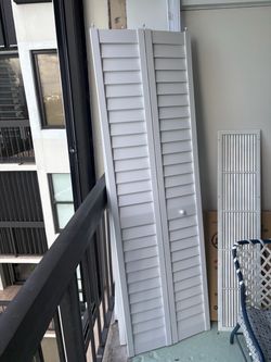White  Bifold Closet Doors