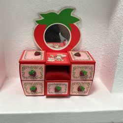 Vintage Strawberry Shortcake Vanity