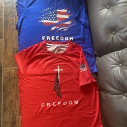 Freedom T-shirts New Size XL