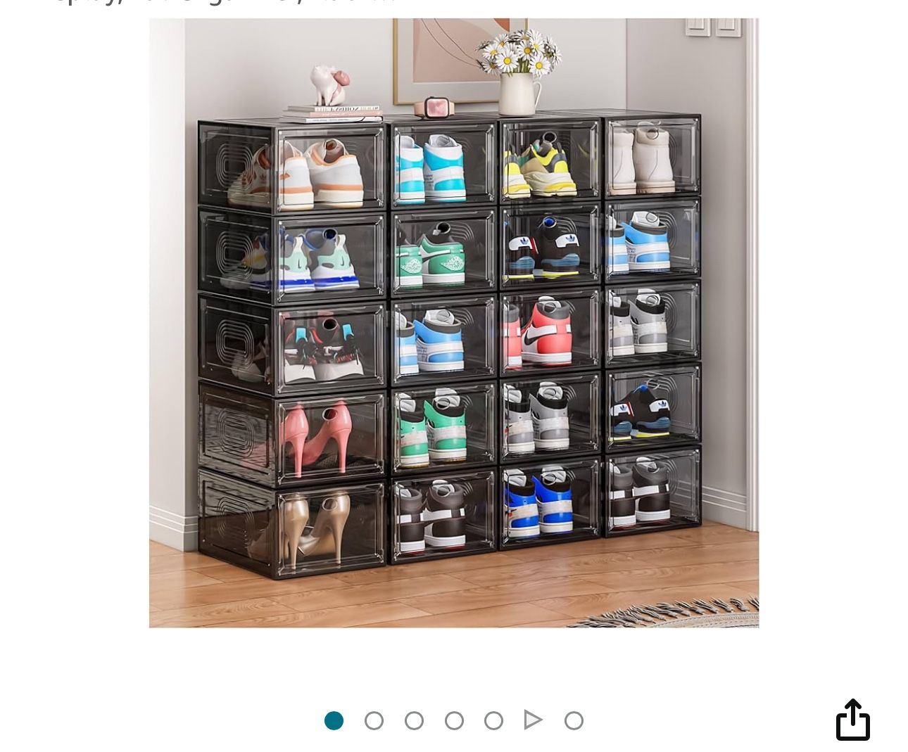 Shoe Rack Storage New $$30
