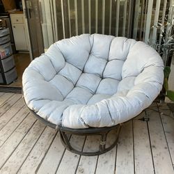 Papasan Outdoor Chair