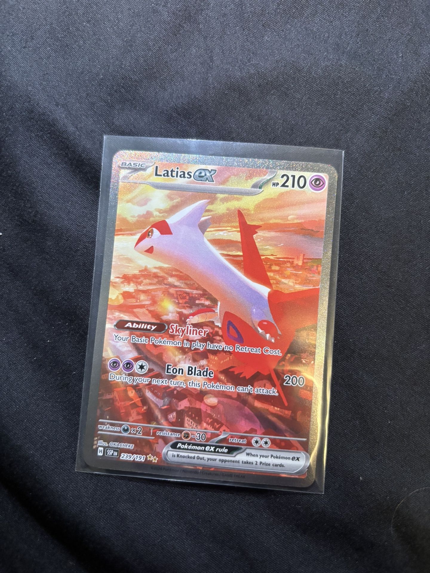 Latias EX!! Surging sparks !! 200 OBO